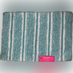 Brand New With Tags Juicy Couture Striped Bath Rug